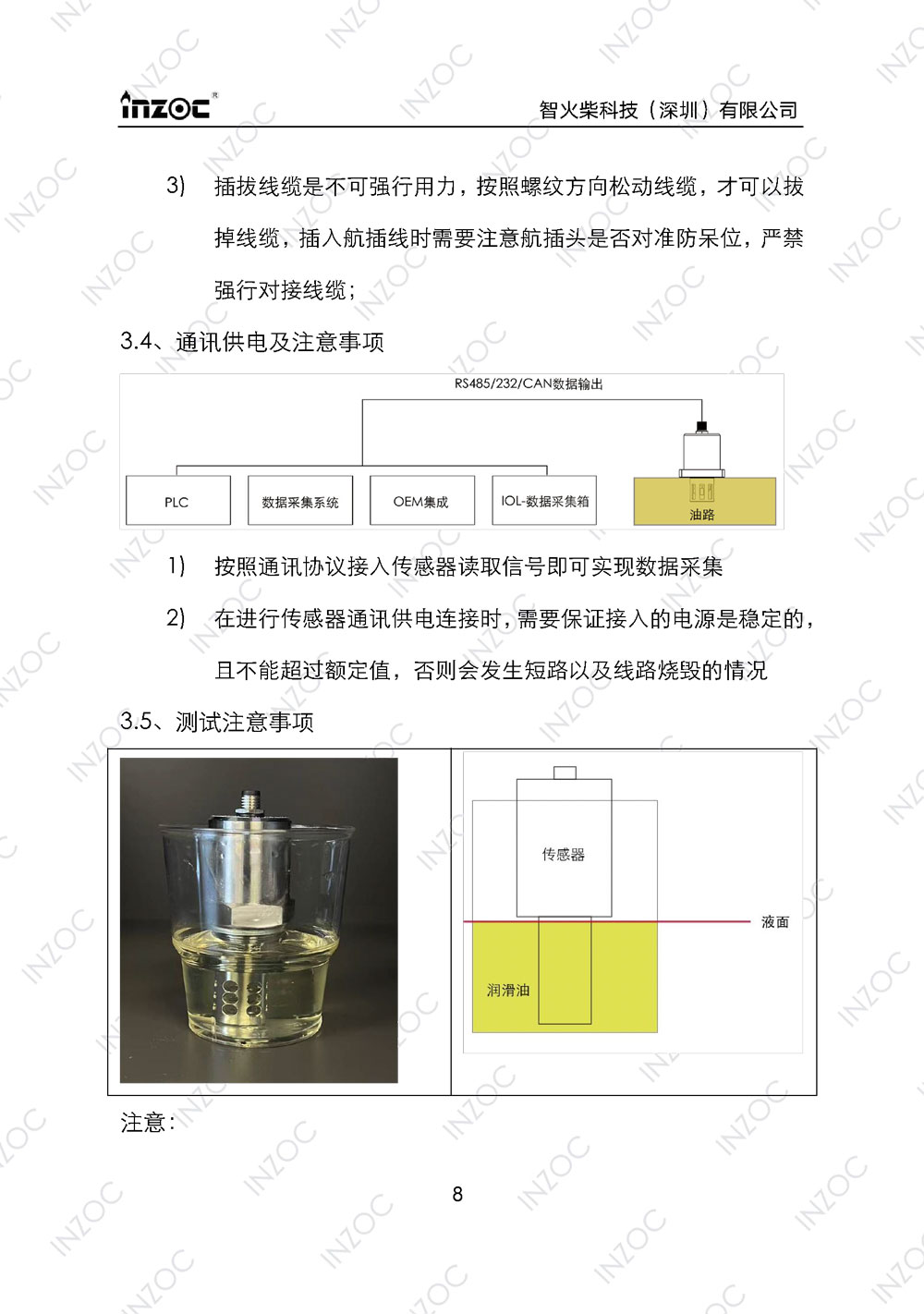 七合一多參量油液傳感器IFV-7